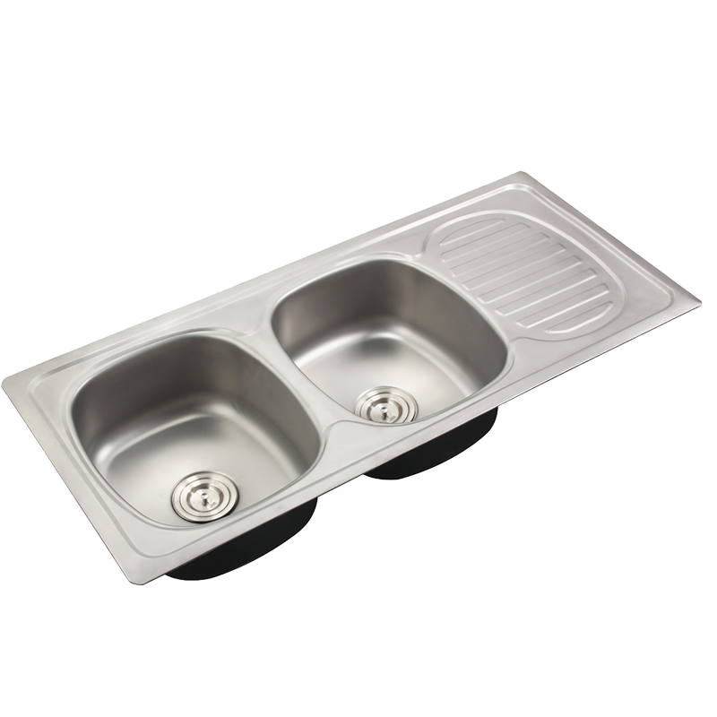 Double Bowl / Single Drain