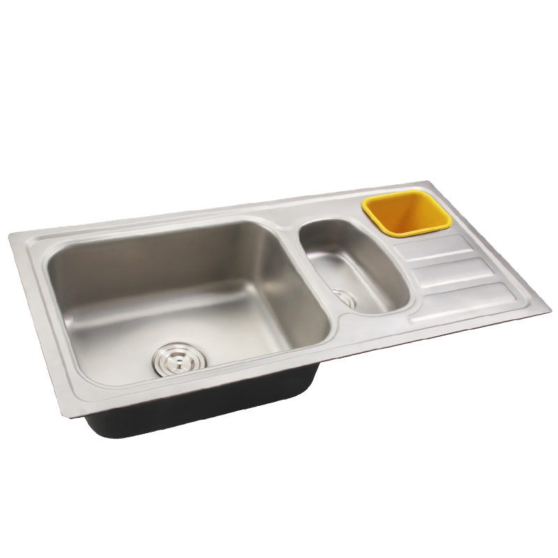 Sink with Garbage Bin